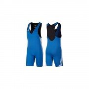 Борцовское трико Adidas Base WRESTLER (синий) фото